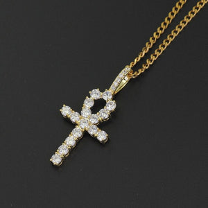 Anha Cross 18k Gold Plated Pendant