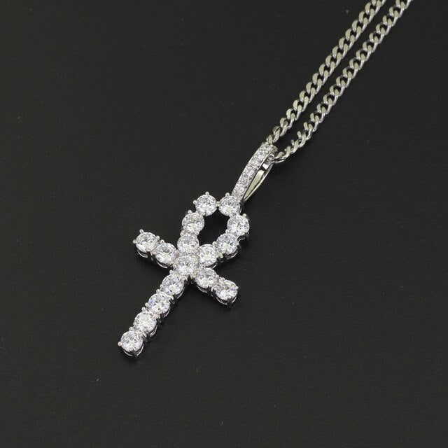 Anha Cross 18k Gold Plated Pendant