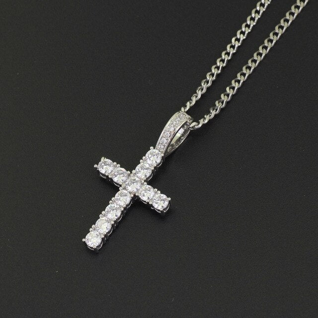 Anha Cross 18k Gold Plated Pendant